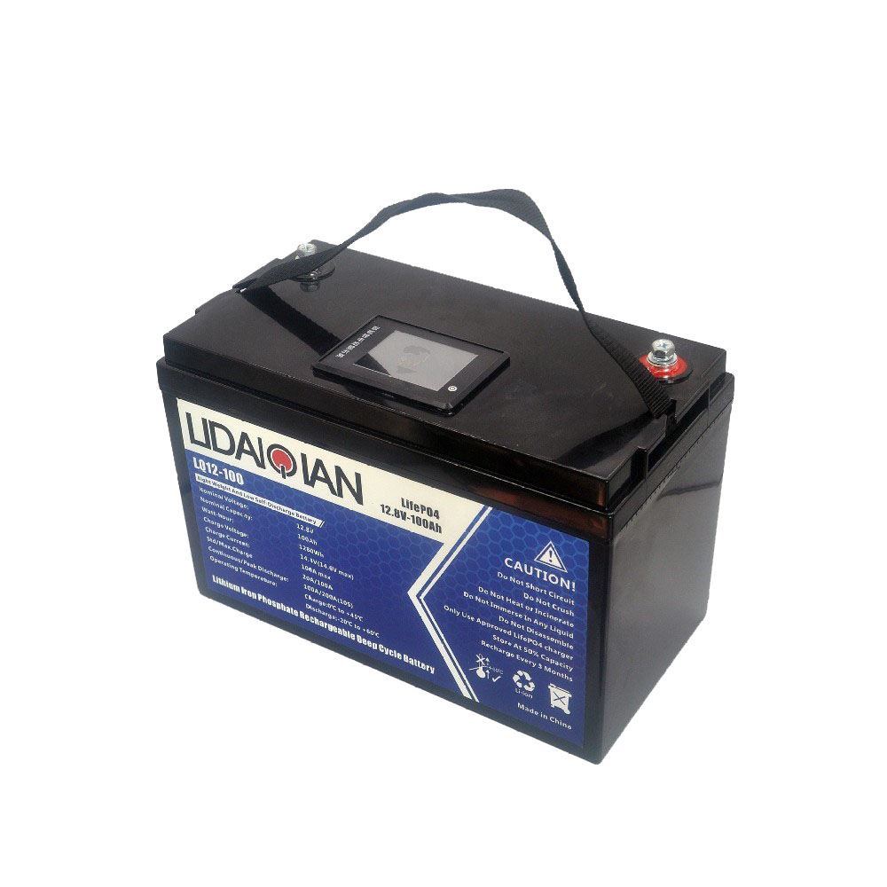 锂代铅酸电池 LQ12-100(带显示屏）